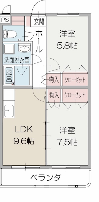 アプローズ広見 間取り