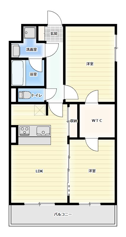 エルミタージュ 間取り
