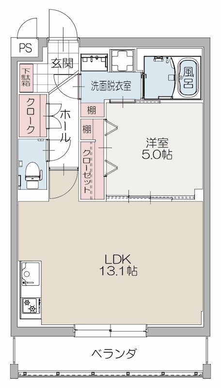 エクセレントⅢ 間取り