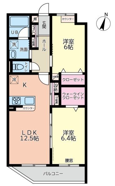 ラトゥール府中 間取り