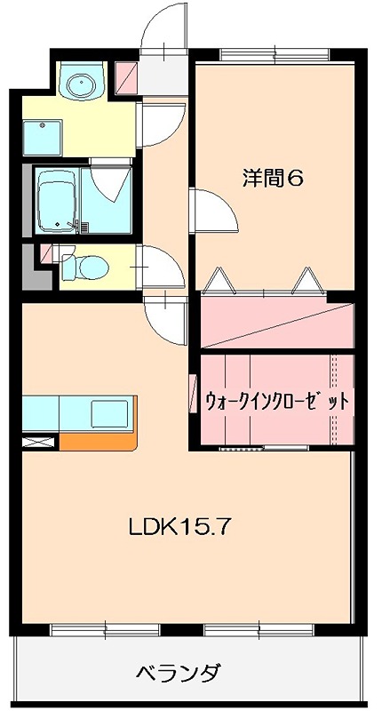 メゾンドクレアール 間取り