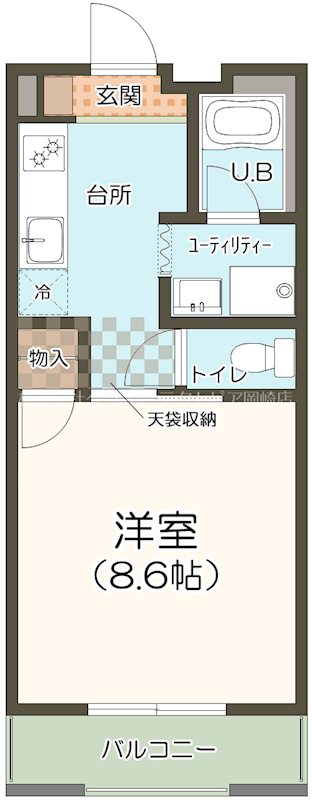 クレセールⅠ 間取り