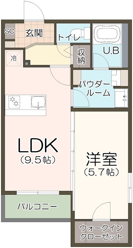 アルカンシエル泉 間取り
