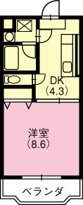 サンモールK2 間取り