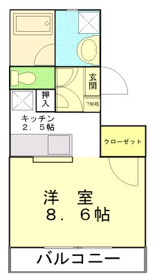 パンドミール 間取り