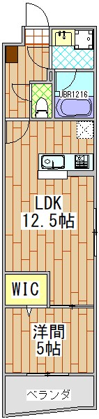 ファーストレジデンス都賀Ⅲ 間取り