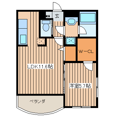 エスペランサⅠ 間取り