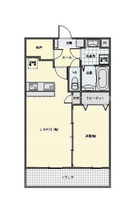 アヴェニュー赤代 間取り