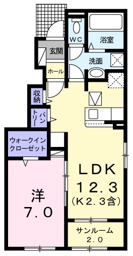 ククナ 間取り
