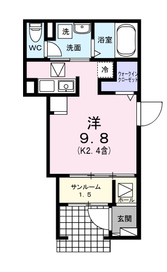 ブリュームⅢ 間取り
