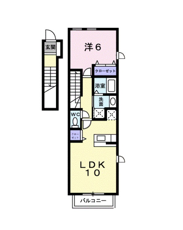 サンパティークⅢ 間取り