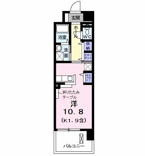 昭島コートエレガンスＦ 間取り
