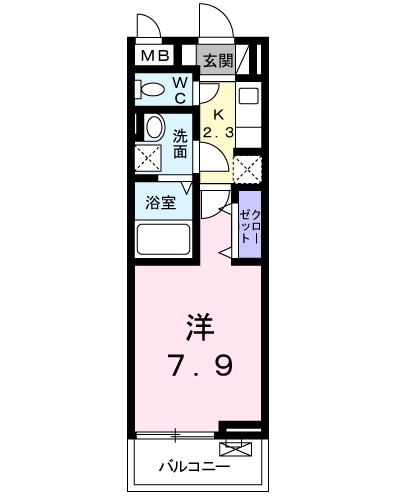 デーア　アロッジオ 間取り
