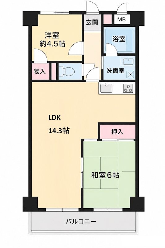 カエサル入間 間取り