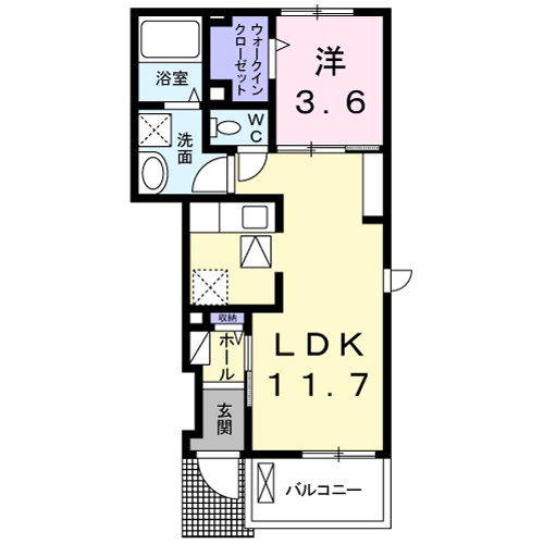 ワンオフティ 間取り
