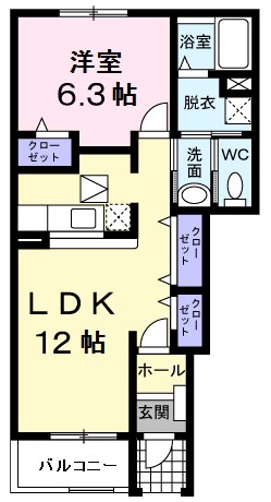 ファイン・ヒルＡ 間取り