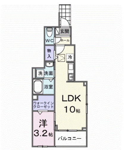 ヒカルサ川越南古谷ウェスト 間取り