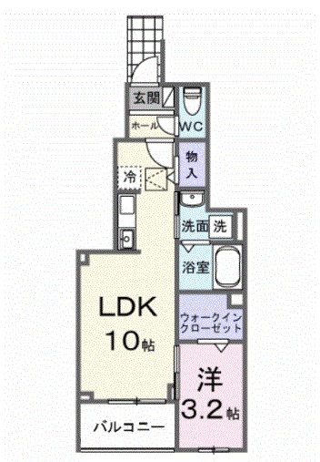 ヒカルサ川越南古谷ウェスト 間取り