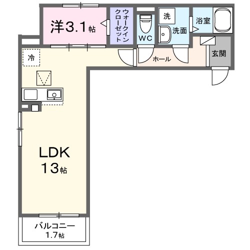 メゾン　ド　オラクル 間取り