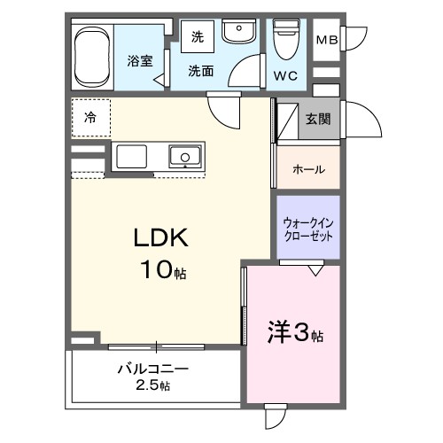 メゾン　ド　オラクル 間取り