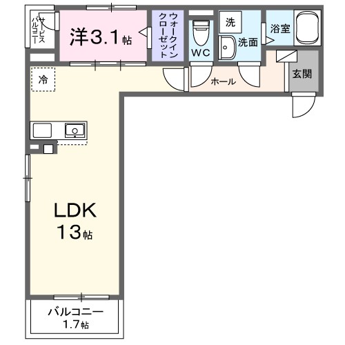 メゾン　ド　オラクル 間取り