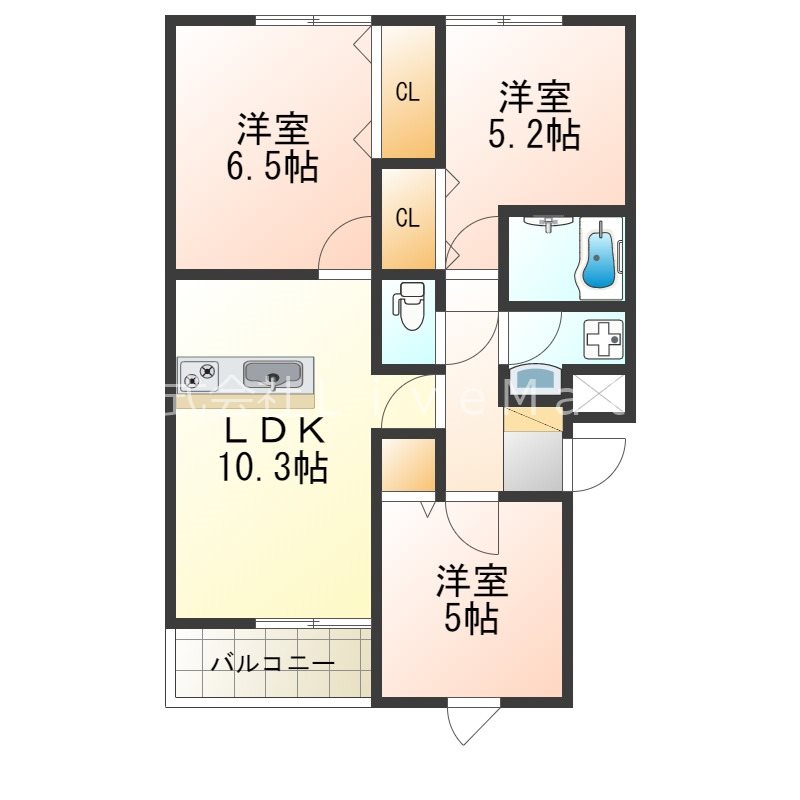 グルーブ五色山 間取り
