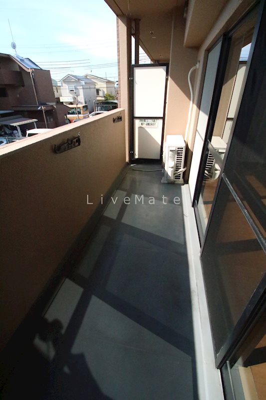 プラザハイツ二ツ屋A棟 ベランダ