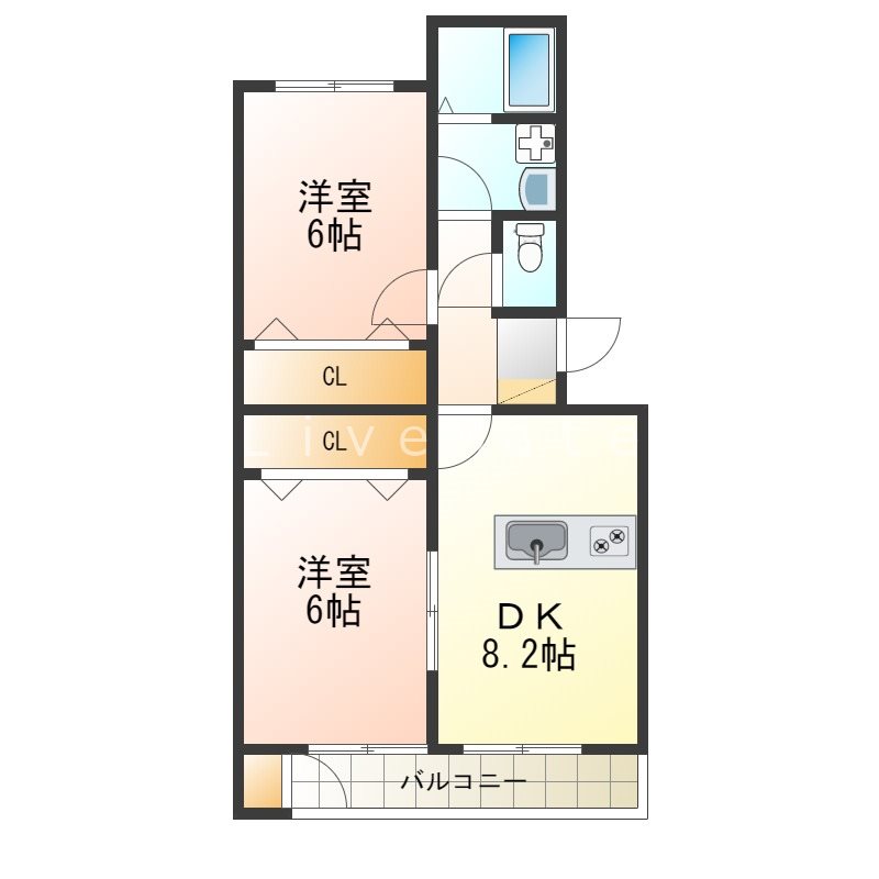 ときわ塩屋レクラン 間取り
