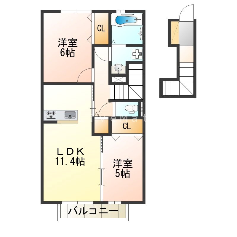シャトームートン 間取り
