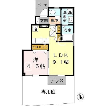 ラフィーネ林Ⅲ 間取り