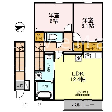 グランヴィラサン  間取り