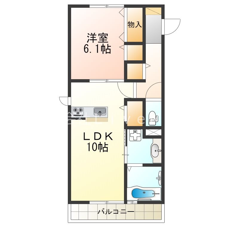 セジュール福田 間取り