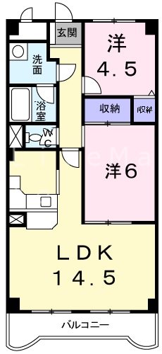 アルファビア池内  間取り
