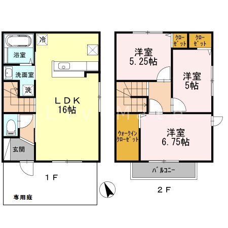 アルコバレーノⅤ 間取り
