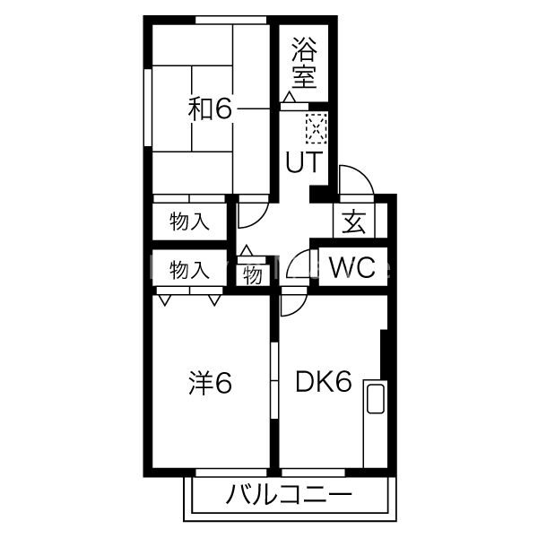 セゾン東須磨 間取り