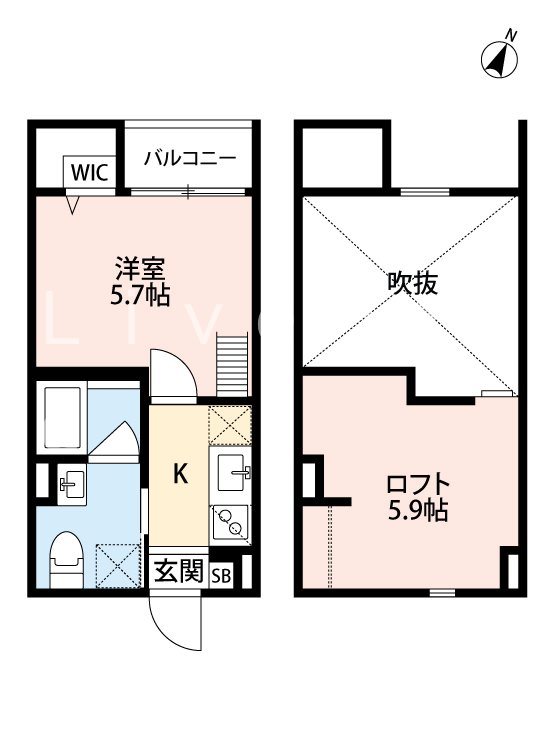 アクアレスト神戸西  間取り