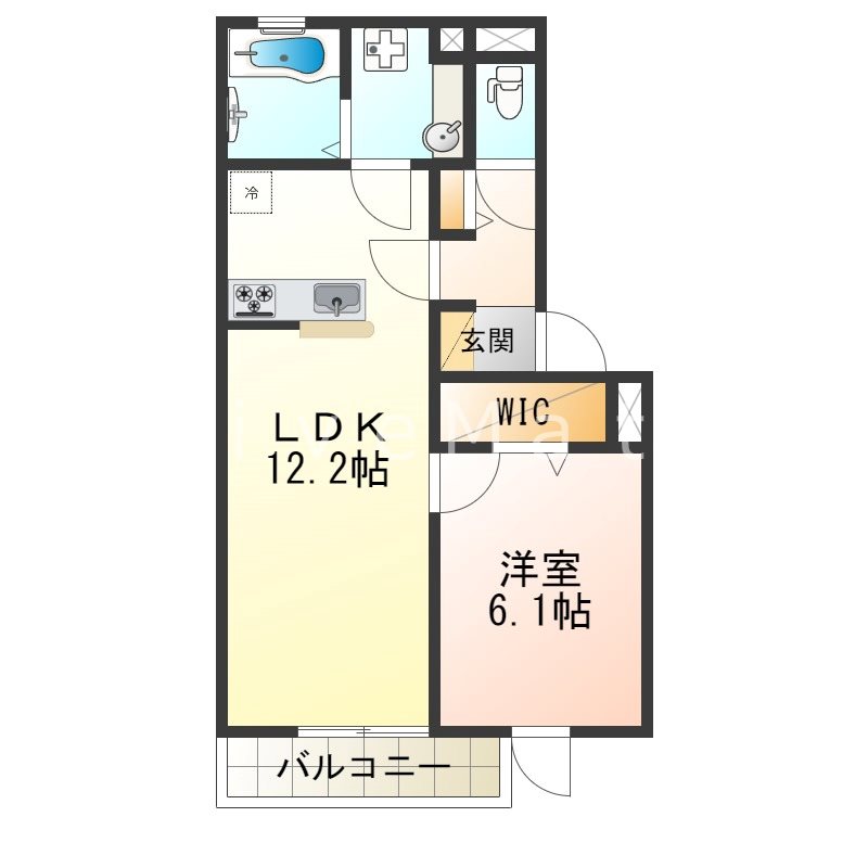 YKメゾン舞子台 間取り