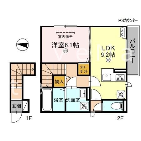 コリーナ　ヴィルトゥ 間取り