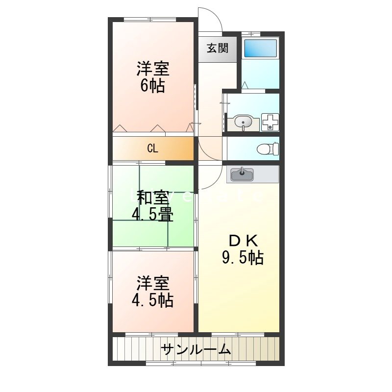 グリーンハイツ松本 間取り