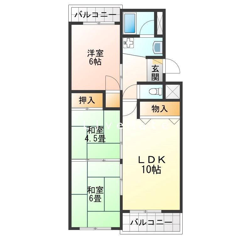 ベルデュウラ池上 間取り