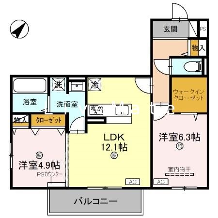 サンパティーク東町 間取り
