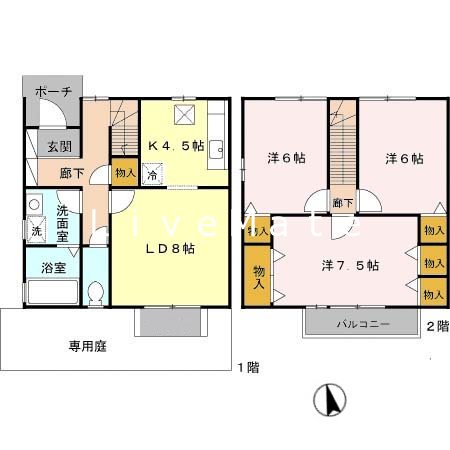 アルスクレストⅠ 間取り