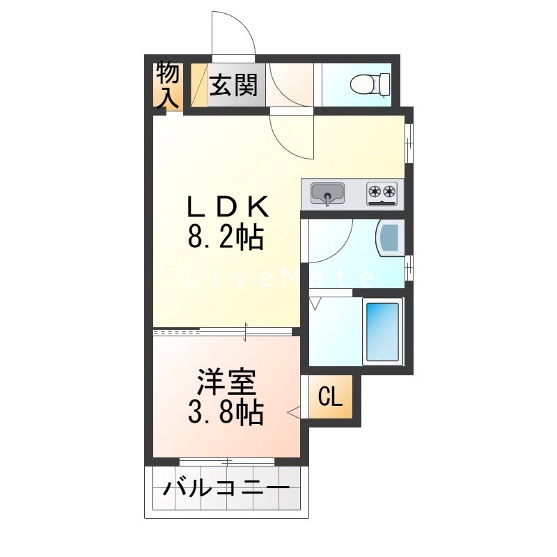 アリビア西明石 間取り