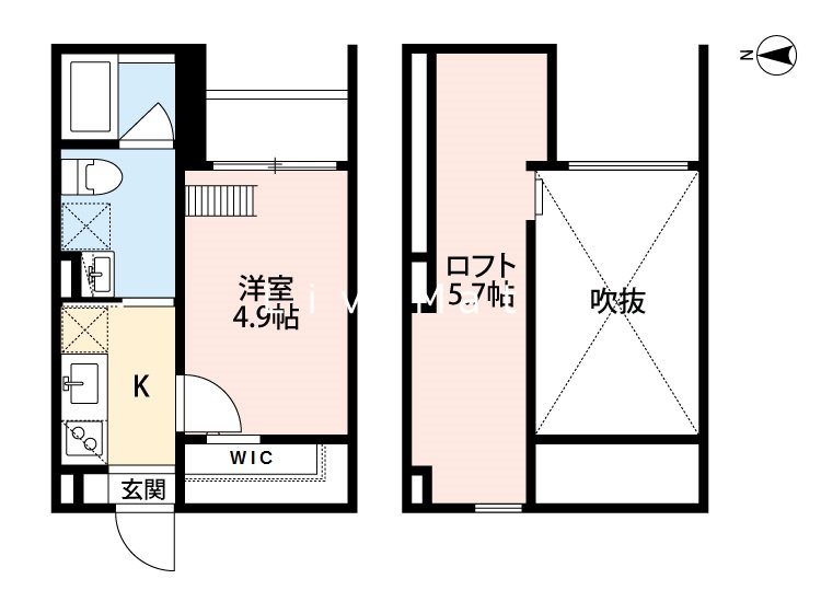 Y'svillage馬場通（ワイズビレッジババトオリ） 間取り