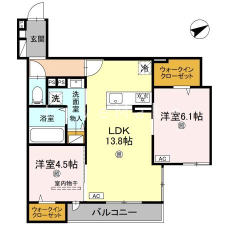 La Maison林崎 間取り
