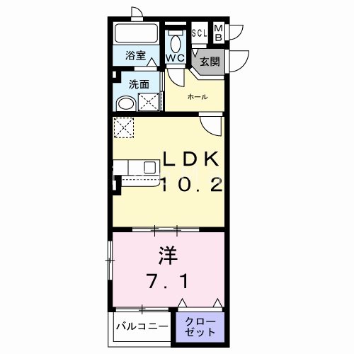 ヴェルナール赤羽  間取り