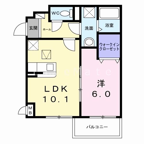 プレミアスペースⅡ 間取り