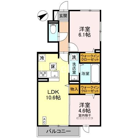 アルコバレーノⅩ 間取り
