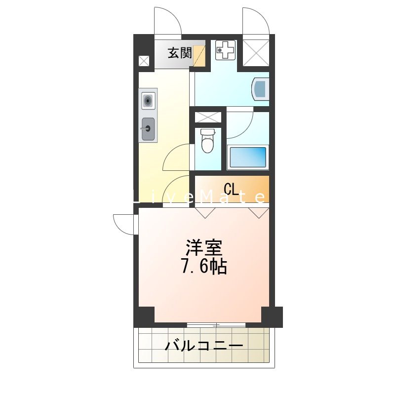 リバーサイド安藤Ⅱ 間取り