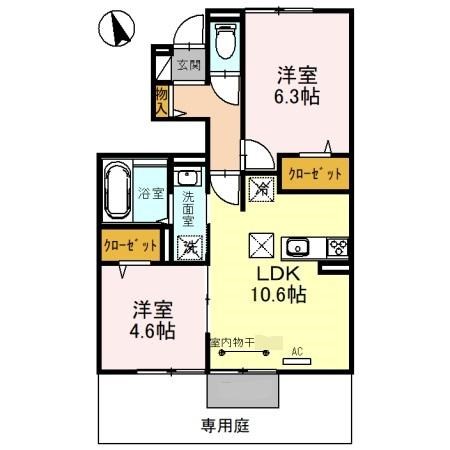 アルコバレーノⅧ 間取り
